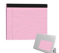 Generisch Bloc de notas - 24 x 27 cm bloc de notas perforado, 30 hojas grandes | para abogados estudiantes de derecho, oficina, empleados, tribunales, estudios, hogar, notas, gestión de casos