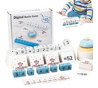 Generisch Bloques de cálculo | Juguetes educativos | Juego de mesa de multiplicación para niños - para viajes, guardería, educación en el hogar, Navidad, Día del Niño, regalo de cumpleaños