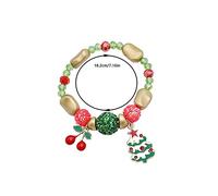 Generisch Boccia - Pulsera de piel para hombre, para adultos, adecuada para Papá Noel, estudiantes, caramelos, pulsera de cuero, reloj 38, talla única, Acero aleado, No es una piedra preciosa