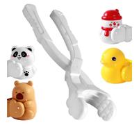 Generisch Bola de nieve Clip - Snows Toys, Dibujos Animados Capybara Ice Mold Tool Snowman Maker for Winter Outdoor Activitivities Home Party Christmas Favors School