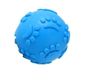 Generisch Bolas indestructibles para perros de látex, juguete para masticar de látex, pelota duradera para jugar al aire libre para cachorros de té y perros adultos, pequeños, medianos y grandes