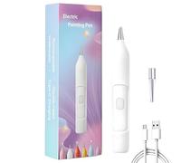 Generisch Bolígrafo de pintura con diamantes de imitación | Lápiz de punteado eléctrico para arte de diamantes de imitación, absorción al vacío, creador de proyectos artesanales, portátil para adultos