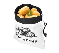 Generisch Bolsa de almacenamiento de patatas - Bolsa de almacenamiento de cebolla | Bolsas de almacenamiento para cebollas y productos, bolsa grande reutilizable organizador de cocina con cremallera