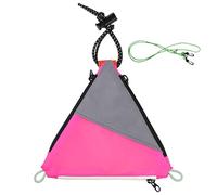 Generisch Bolsa de almacenamiento de rueda, bolsa de bicicleta - Bicicletas Bolsa triangular | Accesorios reflectantes impermeables para bicicleta Triángulo debajo del asiento Mochila para llaves y