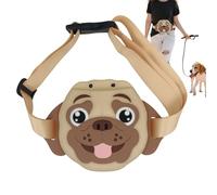 Generisch Bolsa de aperitivos para perros | Cierre magnético de silicona y correa ajustable - riñonera | Para pasear, almacenamiento de comida para perros, aventuras al aire libre, entrenamiento y