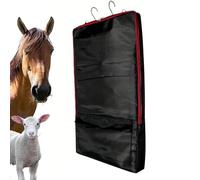 Generisch Bolsa de brida, bolsa de transporte para brida y cabestro con gancho para colgar, resistente al polvo, resistente al polvo, organizador portátil impermeable para el