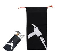 Generisch Bolsa de Camping Stakes - ERD piquetas Bolsa - cordón Oxford Tela Bolsa de Almacenamiento para Lona Nieve, Medium, Ver descripción, Ver descripción