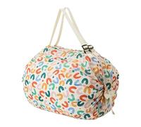 Generisch Bolsa de la compra plegable - Bolsas de la compra reutilizables | Organizador lavable de alto rendimiento para agricultores, trabajo, camping, lavandería, supermercado, vacaciones, Carta