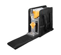 Generisch Bolsa de transporte para máquina de bebidas congeladas, resistente al polvo, almacenamiento de viaje para dispositivo de preparación, maletín de transporte ajustable con accesorios para