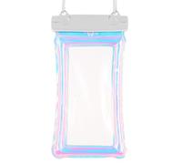 Generisch Bolsa impermeable para teléfono, bolsa seca para teléfono reutilizable con cordón, bolsas de buceo táctiles, accesorios de playa portátiles para uso diario y actividades al aire libre
