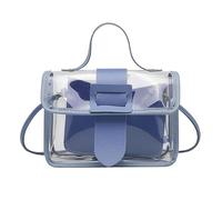 Generisch Bolsas Accesorios Coser Bolso Translúcido Bandolera, Bolso, Estadio Aprobado Concierto Bolsa Vegana para Mujeres y Adolescentes Bolsas Organizador Para Compradores, azul, Einheitsgröße