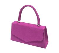 Generisch Bolsas de peluquería herramienta grande profesional mujer de ante sintético con asa, bolso de mano, boda, carrera tiempos malos bolsas, morado, talla única