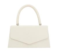 Generisch Bolsas de peluquería herramienta grande profesional mujer de ante sintético con asa, bolso de mano, boda, carrera tiempos malos bolsas, Blanco, talla única