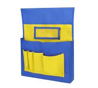 Generisch Bolsas para sillas | Material para profesores para el aula primaria - Bolsa de almacenamiento para respaldos - Hogar y aula, organizador de equipo de grupo para niños, amarillo, ver