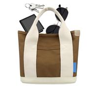 Generisch Bolso bandolera de lona - bandolera ajustable con varios compartimentos - bolsa de transporte de lino, para amigos, hombres, mujeres, otoño e invierno, viajes cortos