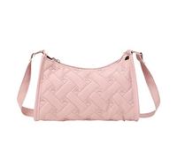 Generisch Bolso bandolera para mujer Love bordado bolso de hombro primavera y nuevo patrón personalizado práctico bolsillo para el teléfono móvil para cambiar bolsos de hombro azul grande, Rosa