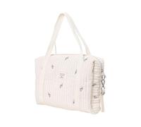 Generisch Bolso cambiador para cochecito de bebé, bolsa de pañales grande para recién nacidos, elegante bolsa de pañales de gran capacidad, de algodón, para pañales, toallitas y juguetes, 03
