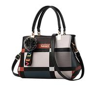 Generisch Bolso de hombro para mujer Bolso de mensajero Bolso para mujer Bolsos Crochet Manuales, Negro , talla única