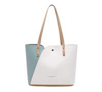 Generisch Bolso de la compra para mujer, bolsos de moda, bolsos de mujer, bolso de hombro, bolso de mano de los tiempos malos, Blanco, talla única