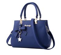 Generisch Bolso de mano para mujer, bolso de mano, bolso de hombro Satchel para mujer, tiempos malos, bolsos, azul, talla única