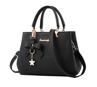 Generisch Bolso de mano para mujer, bolso de mano, bolso de hombro Satchel para mujer, tiempos malos, bolsos, Negro , talla única