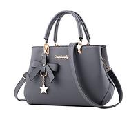 Generisch Bolso de mano para mujer, bolso de mano, bolso de hombro Satchel para mujer, tiempos malos, bolsos, gris, talla única