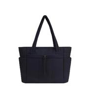 Generisch Bolso de mujer con cremallera, gran capacidad y correa para el hombro, bolsillo para portátil de 15,6 pulgadas y bolsa para botella de agua de 1,2 litros, ideal para el trabajo, la escuela y