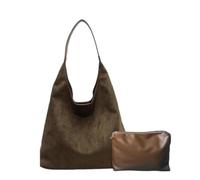 Generisch Bolsos de hombro para mujer bolso de compras negro bolsa perezosa. Bolso de antebrazo de personalidad de moda retro simple bolso de hombro para mujer bolsos arte del siglo 20, verde, A