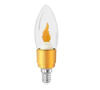 Generisch Bombillas parpadeantes - Iluminación ambiental LED, efecto de llama realista, LED decorativo para decoración de vacaciones, bombillas de fuego vintage para interiores, de Halloween