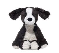 Generisch Border Collie - Peluche de perro realista, peluche suave | Peluche para niños y niñas, decoración para sala de estar, dormitorio, colección de amantes de los animales