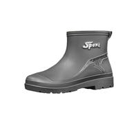 Generisch Botas de goma para hombre, botas ligeras para hombre, zapatos de goma de verano, antideslizantes, botas de jardín, cómodas, botas Chelsea para viajes, botas de agua para lluvia, botines