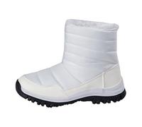 Generisch Botas de invierno 2026 con forro aislante, cálidas, antideslizantes, con suela cómoda para un agarre óptimo, ideales para el tiempo libre, senderismo y clima frío - Moda mujer niña, Blanco