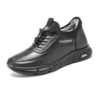 Generisch Botas de invierno de forro polar grueso, informales, cálidas, botas de nieve, botas de invierno para comercio extranjero, Negro , 42 EU