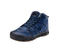 Generisch Botas de invierno para hombre, cálidas, impermeables, para bicicleta, zapatos descalzos, clásicas, ligeras, para trabajar, para correr, antideslizantes, ligeras, cómodas, azul, 40 EU