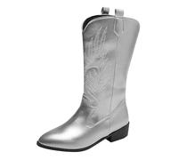 Generisch Botas de invierno para mujer, talla 42, botas de invierno para mujer, talla 40, cálidas, botas de invierno, elegantes, cómodas, cálidas, botas hasta la rodilla, ligeras, elegantes, lacadas