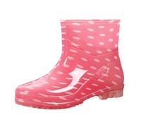 Generisch Botas de lluvia de alta calidad para mujer, zapatos de goma, impermeables, antideslizantes, duraderos para actividades al aire libre en cualquier clima, evita la entrada de agua de lluvia