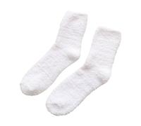 Generisch Botas térmicas de senderismo, cómodas, cómodas, calcetines de trabajo para principiantes, calcetines para mujer, calcetines gruesos, divertidos y cálidos, regalos para mujeres, Blanco, Talla