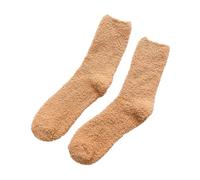 Generisch Botas térmicas de senderismo, cómodas, cómodas, calcetines de trabajo para principiantes, calcetines para mujer, calcetines gruesos, divertidos y cálidos, regalos para mujeres, caqui, Talla