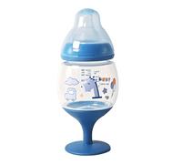 Generisch Botella con, 180 ml, vaso de entrenamiento para nutrición de pecho, botella ligera para aprender a beber, para niños | para beber leche materna, dejar de fumar, dormir en el y