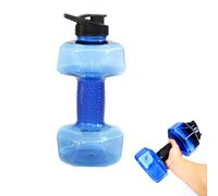 Generisch Botella de agua con mancuernas, jarra de agua portátil para ejercicios, jarra de agua para gimnasio, yoga, exterior, ciclismo, camping