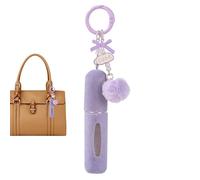 Generisch Botella de spray de perfume, llavero de felpa 5 ml, atomizador reutilizable, botella de recambio de perfume de viaje, difusor de , para negocios, aviones, negocios, exteriores, escuela