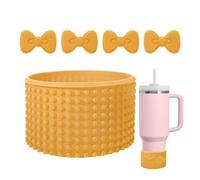 Generisch Botines de agua, botas de silicona, fundas antideslizantes para el suelo de la botella | Protector de suelo para botellas de agua Hydro Sport Flask