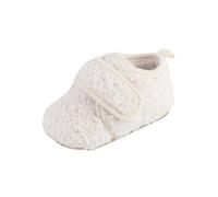 Generisch Botines de autoprotección cómodos para niños y niñas de 1 año, Blanco, 19 EU