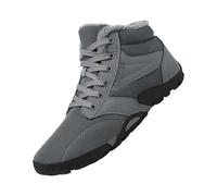 Generisch Botines para mujer, botas de invierno para hombre, botas de nieve con cordones, suela gruesa, botas térmicas, antideslizantes, para invierno, cálidas, botas de montaña forradas para correr