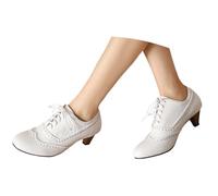 Generisch Botines para mujer, botas de verano, tacones planos, botas de equitación, clásicas, informales, para el tobillo, botas occidentales, zapatos festivos, botas informales, elegantes, para