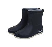 Generisch Botines para mujer de verano, planos, de goma, cortas, antideslizantes, para el tiempo libre, impermeables, para exteriores, resistentes al desgaste, Negro , 37 EU