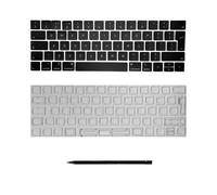Generisch Botones y bisagras de repuesto para MacBook Pro 13" 15" (2018-2019) A1989 A1990 A2159 disposición del Reino Unido QWERTY