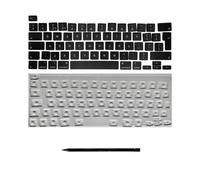 Generisch Botones y bisagras de repuesto para MacBook Pro 13" 16" (2019-2020) A2141 A2251 A2289 disposición del Reino Unido QWERTY