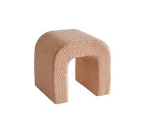 Generisch «Boucle Dressing Chair - Modern Padded Makeup Stool for Living Room, Entrance Area and Makeup Room - Comfortable Footrest»