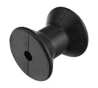 Generisch Bow Roller Wheel - Rueda para remolque de pesado de 3 pulgadas, rueda de remolque, rueda de con eje de 1/2 pulgadas, ruedas de repuesto para remolques, 80 x 75 x 75 mm